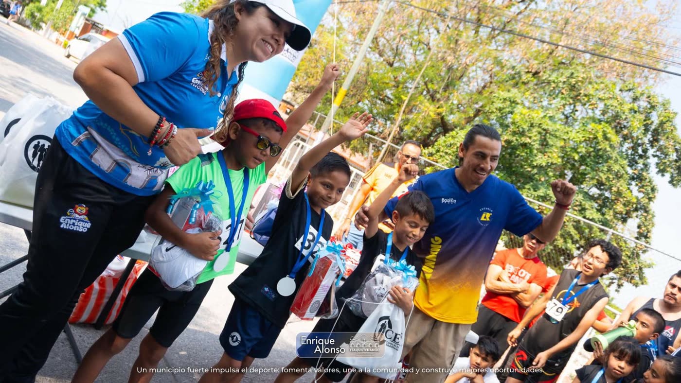 Premiación de atletas de Fit-Ness Running